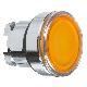 Testa pulsante luminoso D.22 - arancione - per LED universale - SCHNEIDER ELECTRIC ZB4BH053 product photo Photo 01 2XS