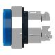 Testa pulsante luminoso D.22 - blu- per LED universale - SCHNEIDER ELECTRIC ZB4BH63 product photo Photo 09 2XS