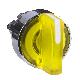 Testa selettore luminoso giallo D.22 - per LED universale - SCHNEIDER ELECTRIC ZB4BK1283 product photo Photo 01 2XS