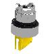 Testa selettore luminoso giallo D.22 - per LED universale - SCHNEIDER ELECTRIC ZB4BK1283 product photo Photo 07 2XS