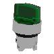 Testa selettore luminoso - 2 posiz.ioni D.22 - verde- per LED universale - SCHNEIDER ELECTRIC ZB4BK1433 product photo Photo 05 2XS