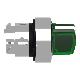Testa selettore luminoso - 2 posiz.ioni D.22 - verde- per LED universale - SCHNEIDER ELECTRIC ZB4BK1433 product photo Photo 08 2XS