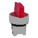 Testa selettore luminoso - 3 posizioni D.22 - rosso - SCHNEIDER ELECTRIC ZB4BK1543 product photo Photo 05 2XS
