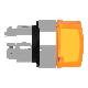 Testa selettore luminoso - 3 posizioni D.22 - giallo- per LED universale - SCHNEIDER ELECTRIC ZB4BK1553 product photo Photo 08 2XS