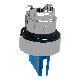 Testa selettore luminoso - 3 posizioni D.22 - blu- per LED universale - SCHNEIDER ELECTRIC ZB4BK1763 product photo Photo 07 2XS