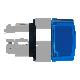 Testa selettore luminoso - 3 posizioni D.22 - blu- per LED universale - SCHNEIDER ELECTRIC ZB4BK1763 product photo Photo 08 2XS