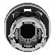 Testa pulsante D.22 - ad impulso - sporgente - nera - senza marcatura - SCHNEIDER ELECTRIC ZB4BL2 product photo Photo 04 2XS