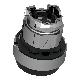 Testa pulsante D.22 - ad impulso - sporgente - nera - senza marcatura - SCHNEIDER ELECTRIC ZB4BL2 product photo Photo 07 2XS