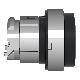 Testa pulsante D.22 - ad impulso - sporgente - nera - senza marcatura - SCHNEIDER ELECTRIC ZB4BL2 product photo Photo 08 2XS