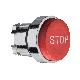 Testa pulsante D.22 - ad impulso - sporgente - rossa - stop - SCHNEIDER ELECTRIC ZB4BL434 product photo Photo 01 2XS