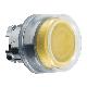 Testa pulsante D.22 - sporgente  gialla - (silicone trasparente) - SCHNEIDER ELECTRIC ZB4BP5 product photo Photo 01 2XS