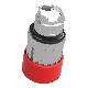 TESTA PULSANTE A FUNGO ROSSO EMERGENZA - SCHNEIDER ELECTRIC ZB4BS834 - SCHNEIDER ELECTRIC ZB4BS834 product photo Photo 07 2XS