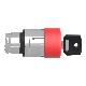 Testa pulsante D.22 -sblocco a chiave - fungo D.30 - rossa - Ronis 455 - SCHNEIDER ELECTRIC ZB4BS934 product photo Photo 08 2XS