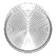 Testa lampada spia D.22  gemme striate bianche- per LED universale - SCHNEIDER ELECTRIC ZB4BV013S product photo Photo 06 2XS
