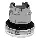 Testa lampada spia D.22  gemme striate bianche- per LED universale - SCHNEIDER ELECTRIC ZB4BV013S product photo Photo 07 2XS