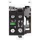 Corpo per pulsante luminoso D.22  - LED universale - 230Vac - 1NO - SCHNEIDER ELECTRIC ZB4BW0M11 product photo Photo 04 2XS