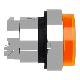 Testa pulsante luminoso D.22  - GIALLO- per LED universale - SCHNEIDER ELECTRIC ZB4BW153 product photo Photo 08 2XS
