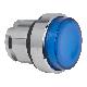Testa pulsante luminoso D.22 - blu- per LED universale - SCHNEIDER ELECTRIC ZB4BW163 product photo Photo 01 2XS