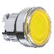 Testa pulsante luminoso giallo D.22 - per LED universale - SCHNEIDER ELECTRIC ZB4BW383 product photo Photo 01 2XS