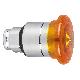Testa pulsante luminoso D.40 D.22 - arancione - per LED universale - SCHNEIDER ELECTRIC ZB4BW453 product photo Photo 01 2XS