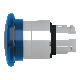 Testa pulsante luminoso D.40  D.22  - blu- per LED universale - SCHNEIDER ELECTRIC ZB4BW463 product photo Photo 09 2XS