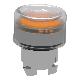 Testa pulsante luminoso D.22  - arancione - per LED universale - SCHNEIDER ELECTRIC ZB4BW553 product photo Photo 05 2XS