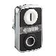 Testa pulsante doppio D.22  - bianca + nera - 0/I - SCHNEIDER ELECTRIC ZB4BW7A1721 product photo Photo 01 2XS