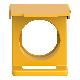 Dispositivo di blocco D.22 mm - GIALLO - SCHNEIDER ELECTRIC ZB4BZ65 product photo Photo 04 2XS