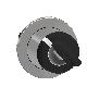 Testa selettore a chiave 455 filo pannello 2 posizioni. Fisse estrazione a sinistra - SCHNEIDER ELECTRIC ZB4FG2 product photo Photo 01 2XS