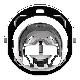 Testa selettore a chiave 455 filo pannello 2 posizioni. Fisse estrazione a sinistra - SCHNEIDER ELECTRIC ZB4FG2 product photo Photo 04 2XS