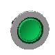 Testa pulsante luminoso  verde filopannello- per LED universale-  D.30 - SCHNEIDER ELECTRIC ZB4FW333 product photo Photo 01 2XS