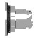 Testa pulsante luminoso  verde filopannello- per LED universale-  D.30 - SCHNEIDER ELECTRIC ZB4FW333 product photo Photo 09 2XS