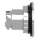 Testa pulsante luminoso  blu filopannello- per LED universale-  D.30 - SCHNEIDER ELECTRIC ZB4FW363 product photo Photo 08 2XS