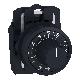 Testa per potenziometro D.22 - nero - per asse 6 mm - SCHNEIDER ELECTRIC ZB5AD912 product photo Photo 01 2XS