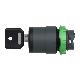 Testa selettore chiave  D.22 - 3 posizioni - Ronis 455 - estrazione chiave tutte posizioni - SCHNEIDER ELECTRIC ZB5AG0 product photo Photo 09 2XS