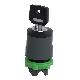 Testa selettore a chiave D.22 - 2 posizioni - Ronis 421E - estrazione chiave SX - SCHNEIDER ELECTRIC ZB5AG212 product photo Photo 05 2XS
