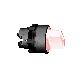 Testa selettore luminoso - 2 posizione D.22 - rosso- per LED universale - SCHNEIDER ELECTRIC ZB5AK1243 product photo Photo 01 2XS