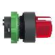 Testa selettore luminoso - 2 posizione D.22 - rosso- per LED universale - SCHNEIDER ELECTRIC ZB5AK1243 product photo Photo 08 2XS