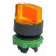Testa selettore luminoso - 2 posizione D.22 - arancione- per LED universale - SCHNEIDER ELECTRIC ZB5AK1253 product photo Photo 05 2XS