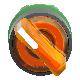 Testa selettore luminoso - 2 posizione D.22 - arancione- per LED universale - SCHNEIDER ELECTRIC ZB5AK1253 product photo Photo 06 2XS