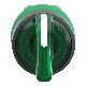 Testa selettore luminoso - 3 posizioni D.22 - verde- per LED universale - SCHNEIDER ELECTRIC ZB5AK1333 product photo Photo 06 2XS