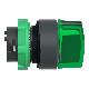 Testa selettore luminoso - 3 posizioni D.22 - verde- per LED universale - SCHNEIDER ELECTRIC ZB5AK1333 product photo Photo 08 2XS