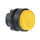 Testa pulsante D.22- - gialla - sporgente - senza marcatura - SCHNEIDER ELECTRIC ZB5AL5 product photo Photo 01 2XS