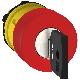Testa fungo arresto emergenza D.30  - a chiave D.22 - rossa - Ronis 455 - SCHNEIDER ELECTRIC ZB5AS934 product photo Photo 01 2XS
