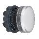 Testa lampada spia D.22 - circolare - gemma liscia bianca - SCHNEIDER ELECTRIC ZB5AV01 product photo Photo 01 2XS