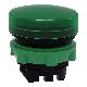 Testa lampada spia D.22 - circolare - gemma liscia verde- per LED universale - SCHNEIDER ELECTRIC ZB5AV033 product photo Photo 05 2XS