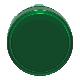 Testa lampada spia D.22 - circolare - gemma liscia verde- per LED universale - SCHNEIDER ELECTRIC ZB5AV033 product photo Photo 06 2XS