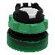 Testa lampada spia D.22 - circolare - gemma liscia verde- per LED universale - SCHNEIDER ELECTRIC ZB5AV033 product photo Photo 07 2XS