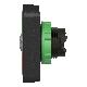 Testa pulsante doppio D.22 - rossa + verde - senza marcatura - SCHNEIDER ELECTRIC ZB5AW7A3740 product photo Photo 09 2XS