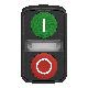 Testa pulsante doppio D.22 - rossa + verde - 0/I - SCHNEIDER ELECTRIC ZB5AW7A3741 product photo Photo 06 2XS